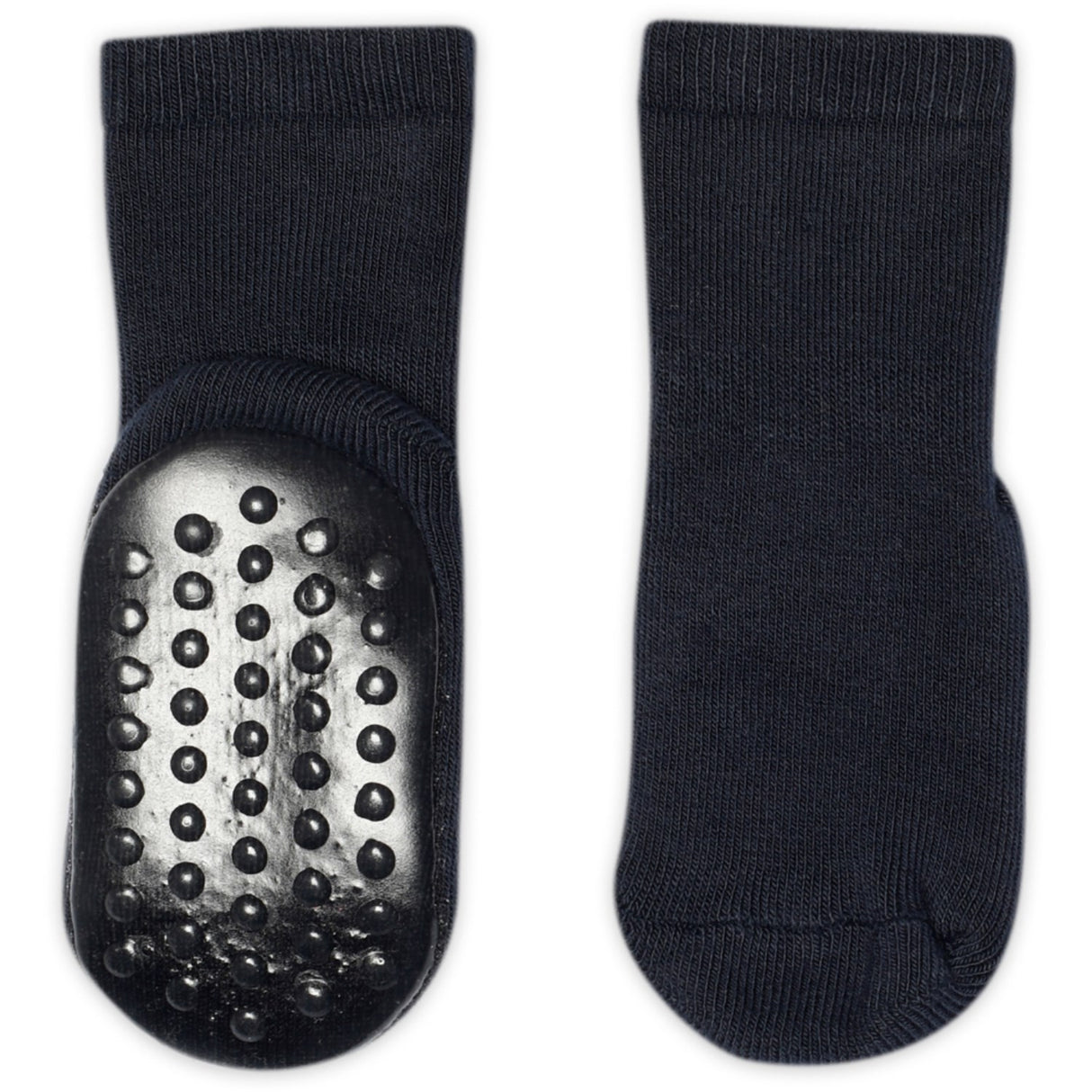 Gobabygo Navy Cotton Socks Anti-Slip