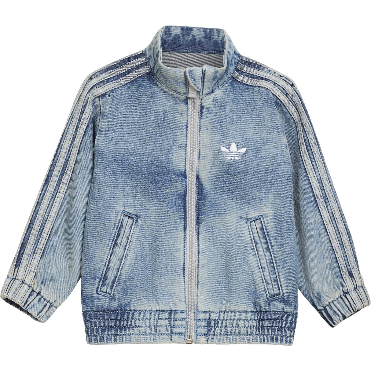 adidas Originals Worn Blue Denim Firebird Den Tt Jacket