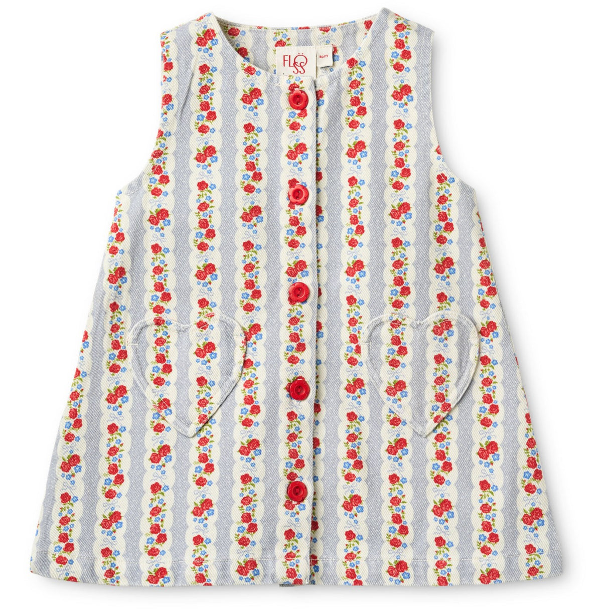 Flöss Blue Air Rose Aria Dress