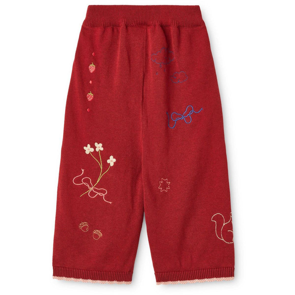 Flöss Dark Cranberry Agnes Pants