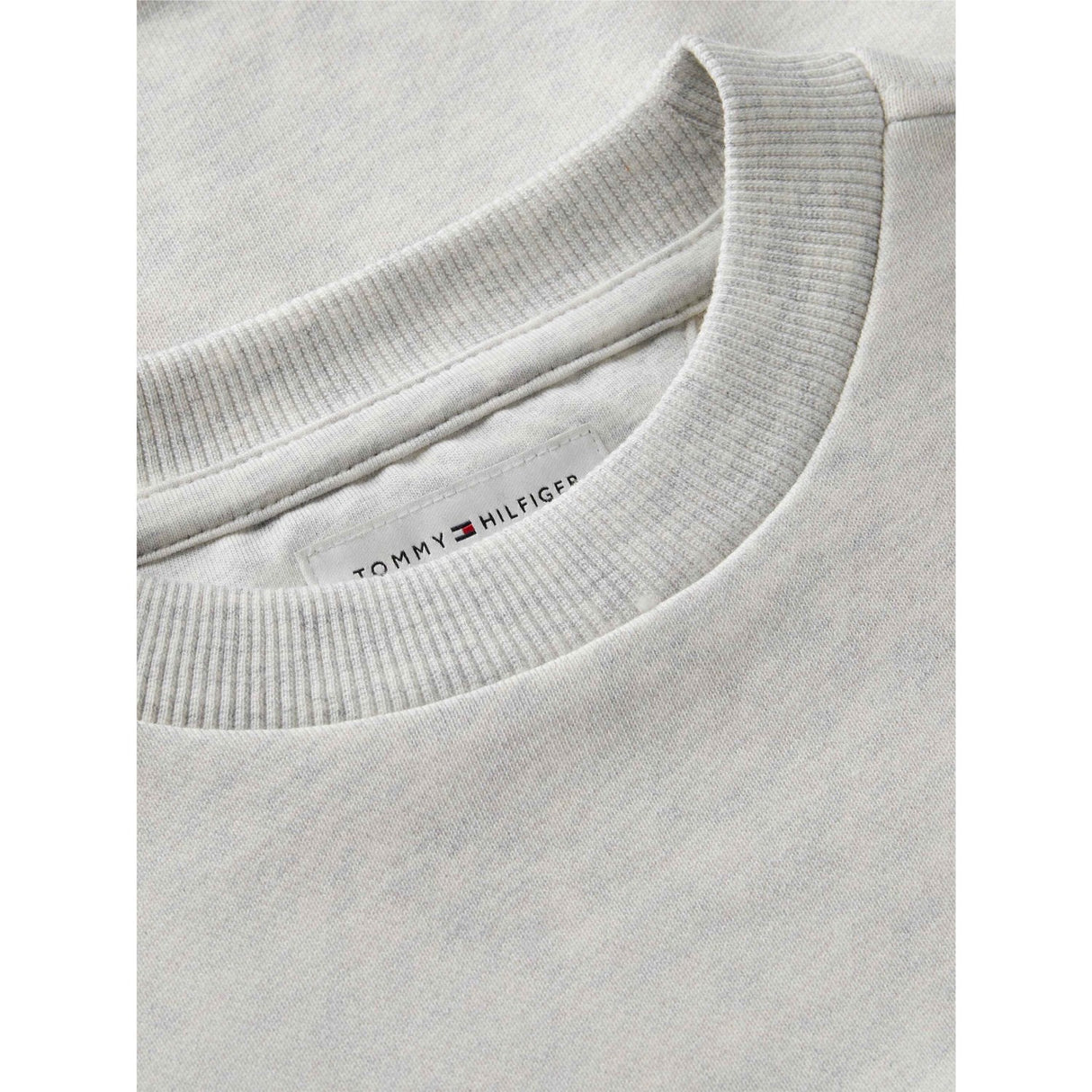 Tommy Hilfiger Heather Grey Flag Heritage Cn Sweatshirt