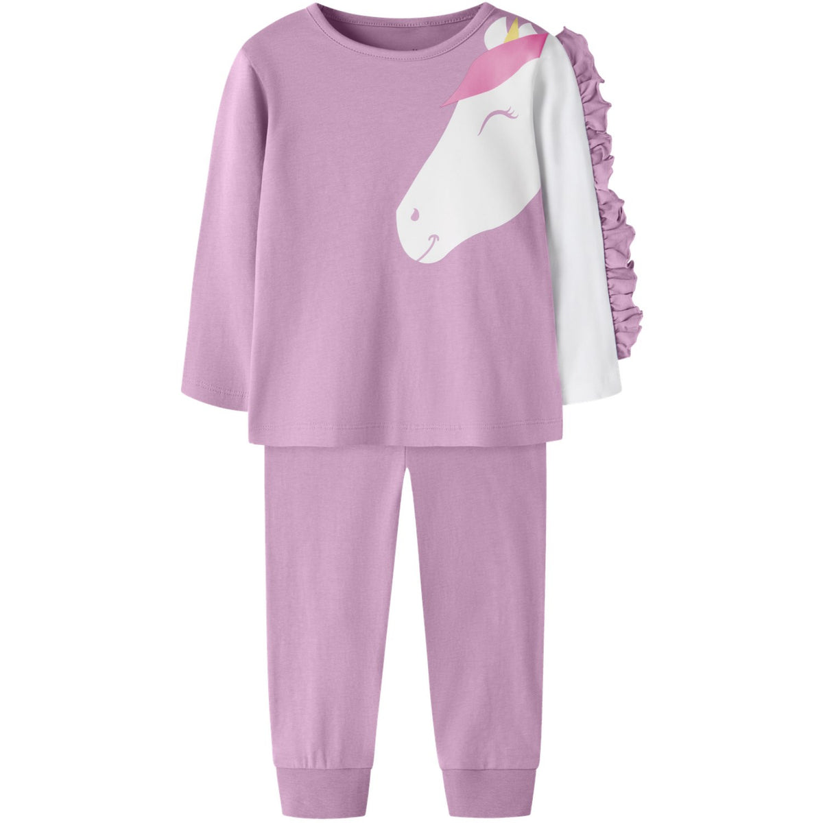 Name It Full Blooming Pink Nmfreteq Night Set