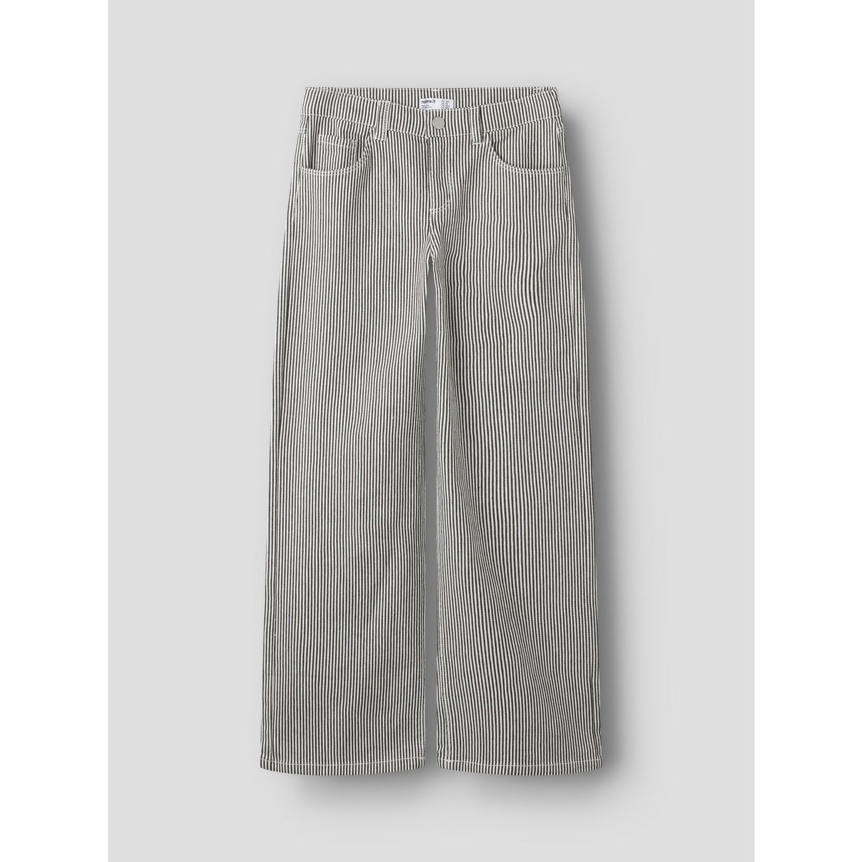 Name It White Delicioso Nkfrose Wide Stripe Pants 2299-Yf