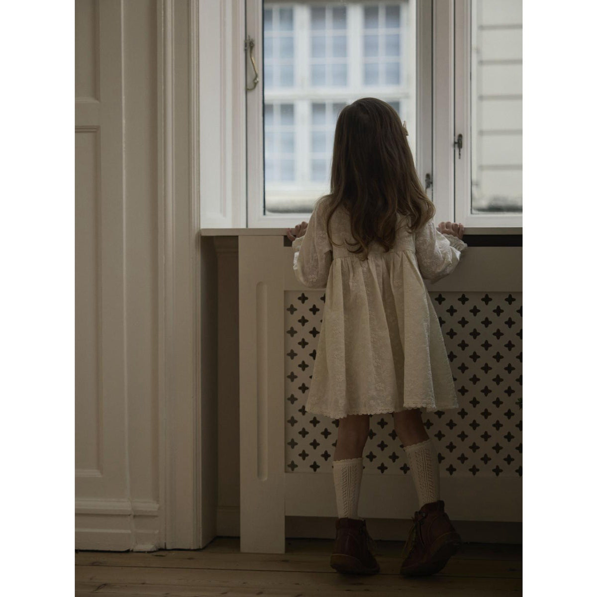 Lil'Atelier Turtledove Nmfrenna Ls Loose Dress Lil