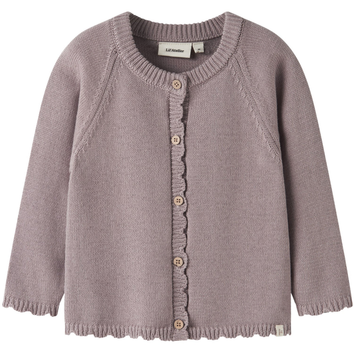 Lil'Atelier Bark Nmflaguna Lua Ls Knit Card Lil