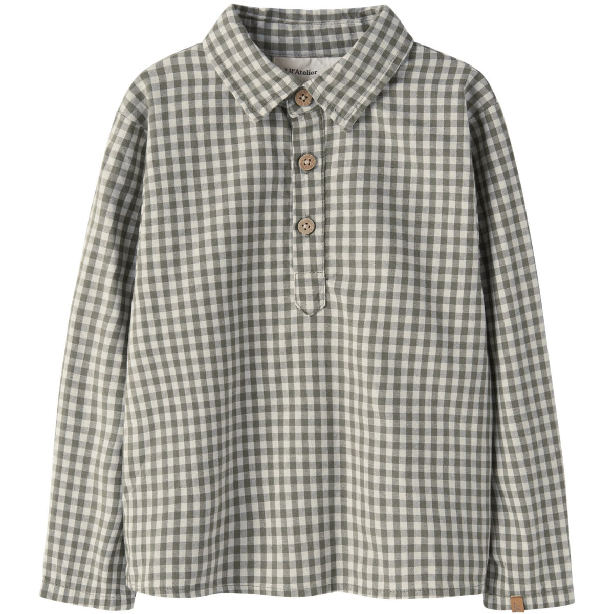 Lil'Atelier Mulled Basil Nmmroanne Ls Loose Shirt Lil