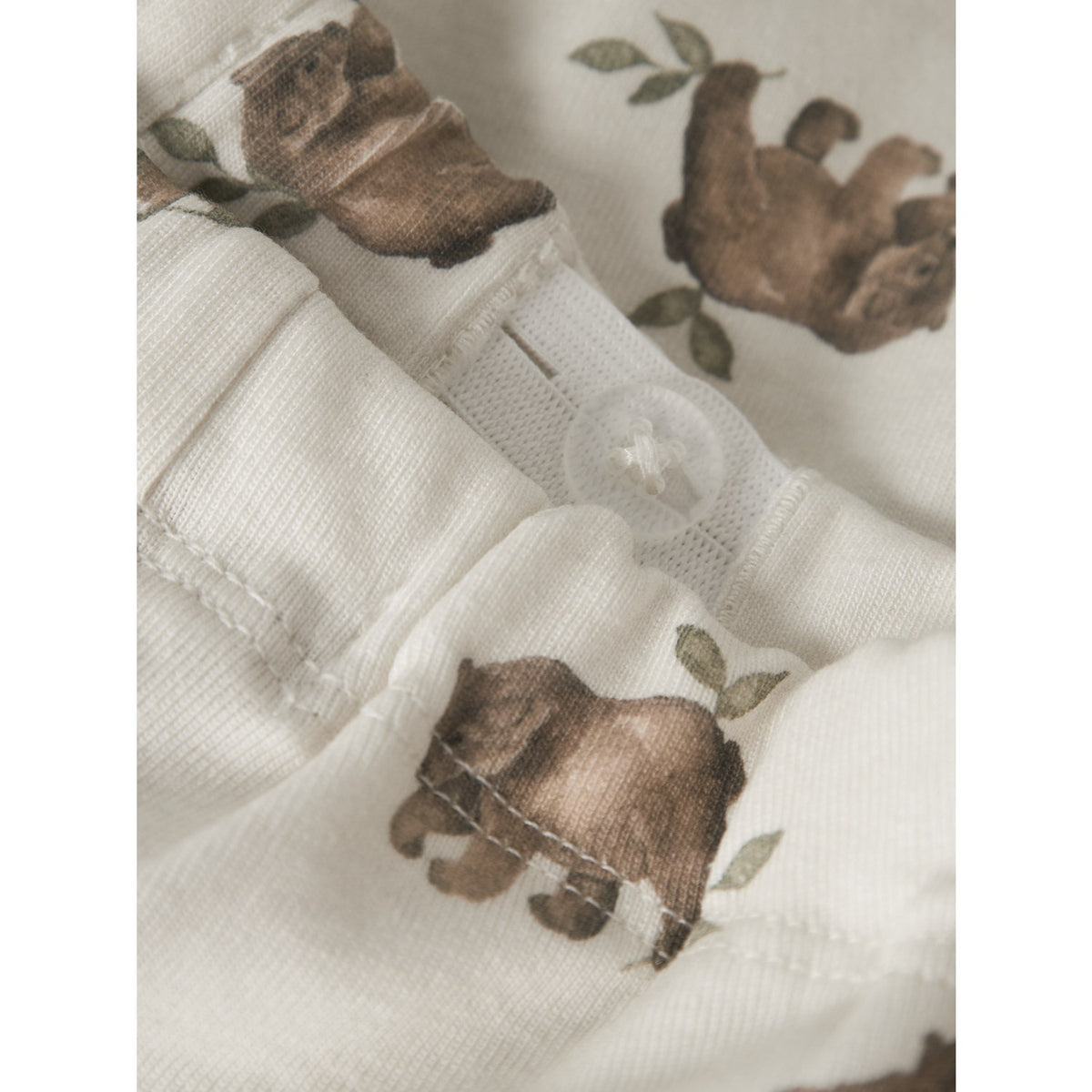 Lil'Atelier Turtledove Bear Nbmlayo Gan Loose Pants Lil