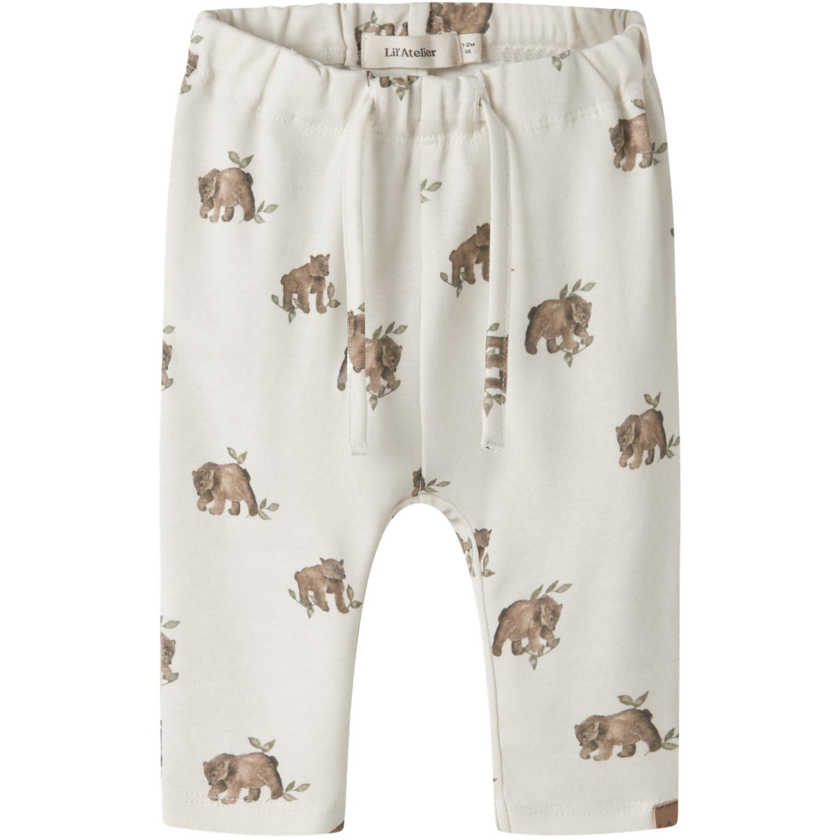 Lil'Atelier Turtledove Bear Nbmlayo Gan Loose Pants Lil