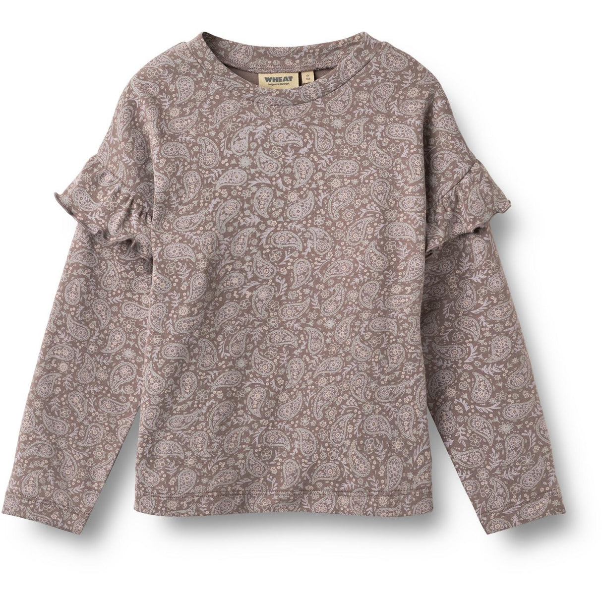 Wheat Purple Plum Paisley Set T-Shirt & Trousers Belinda