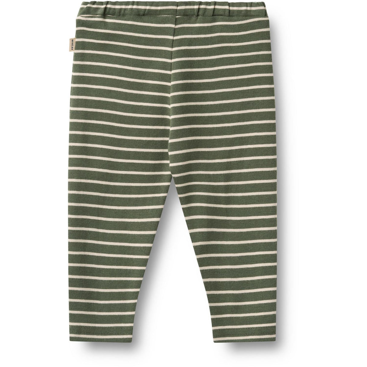 Wheat Dark Green Stripe Jersey Pants Manfred