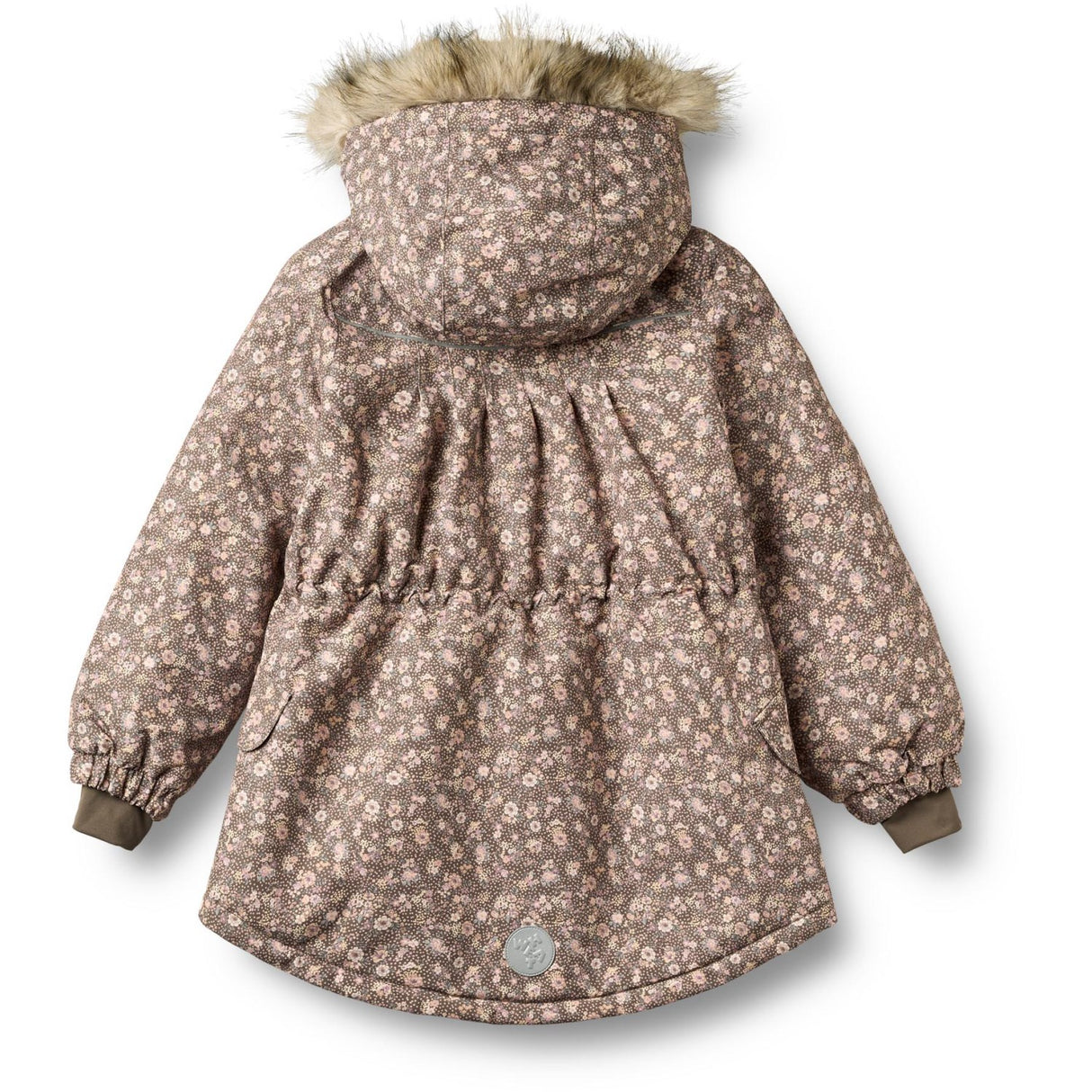 Wheat Dry Wood Snow Flowers Jacket Mathilde