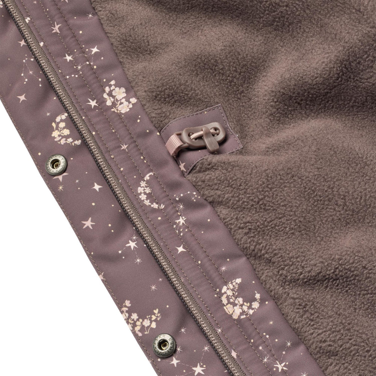 Wheat Plum Truffle Stars Jacket Tove Tech