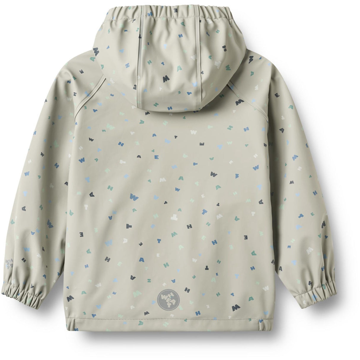 Wheat Light Flint Letters Rainwear Ola Set