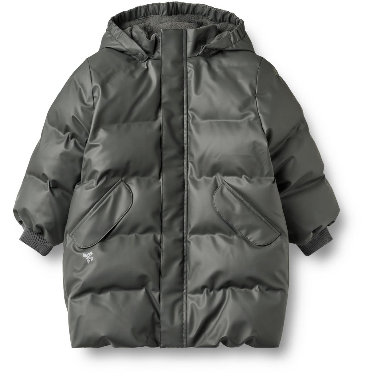 Wheat Dark Shadow Pu Puffer Jacket Coast