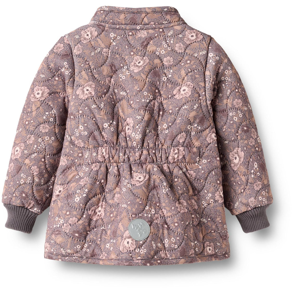 Wheat Purple Stone Flowers Thermo Jacket Thilde