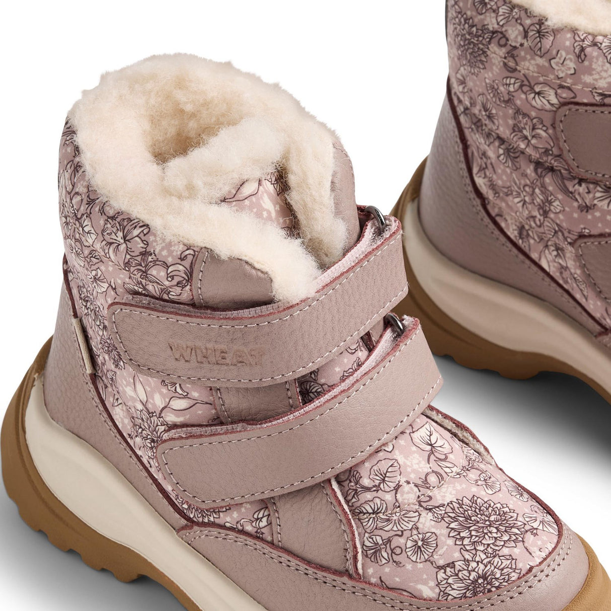 Wheat Rose Winter Flowers Winterboot Millas Tex