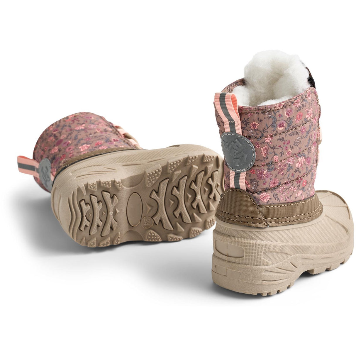 Wheat Portabella Flowers Winterboot Aleex