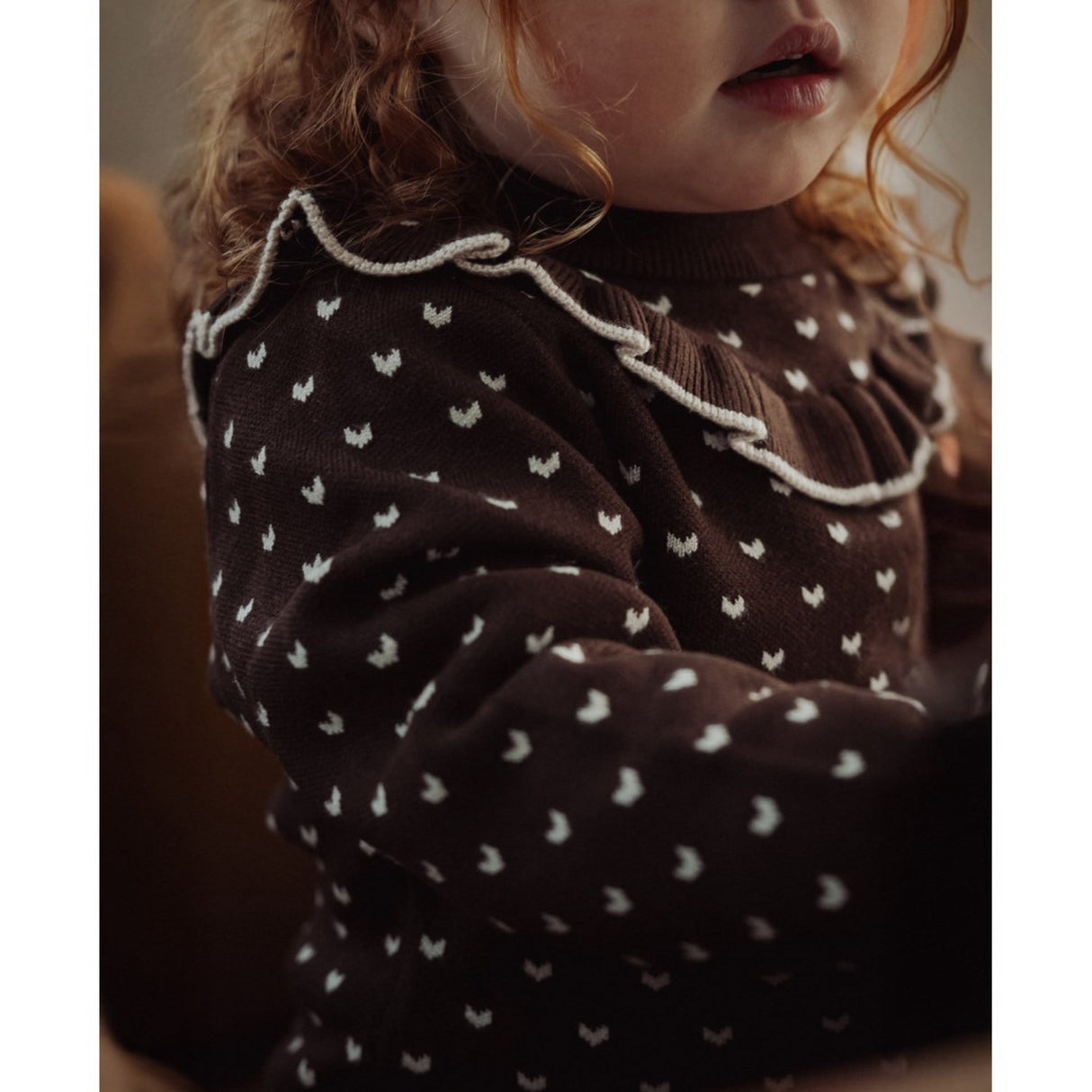 Fliink Coffee Bean / Sandshell Fame Contrast Blouse