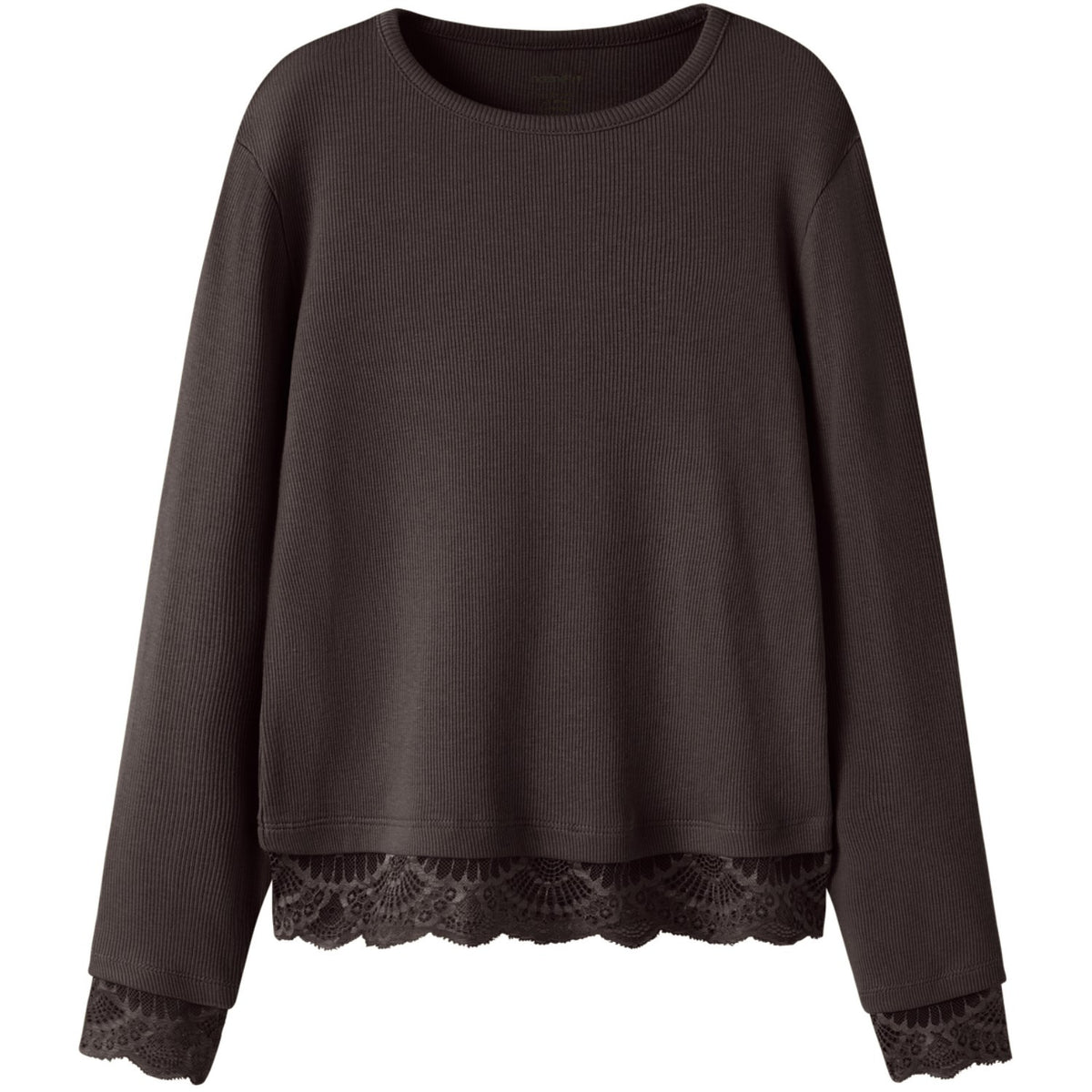 Name It Chocolate Plum Nkfrosima Ls Slim Top