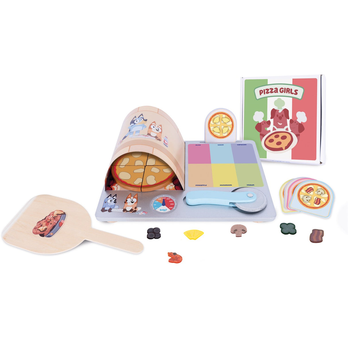 Bluey Pizza Set
