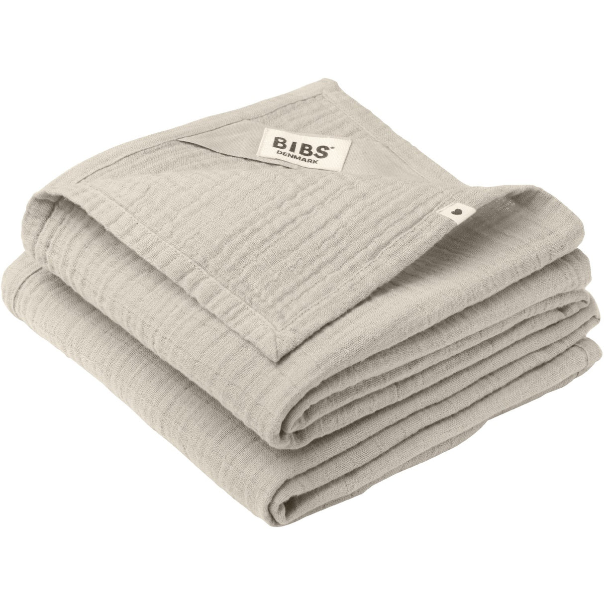 Bibs Sand Muslin Cloth 2-Pack