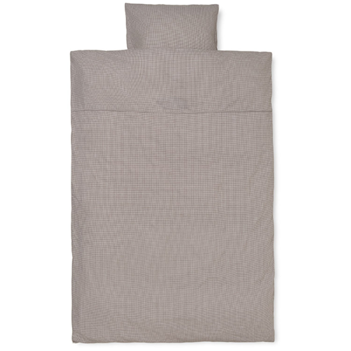 Lalaby Tiny Check Brown Classic Baby Bedding