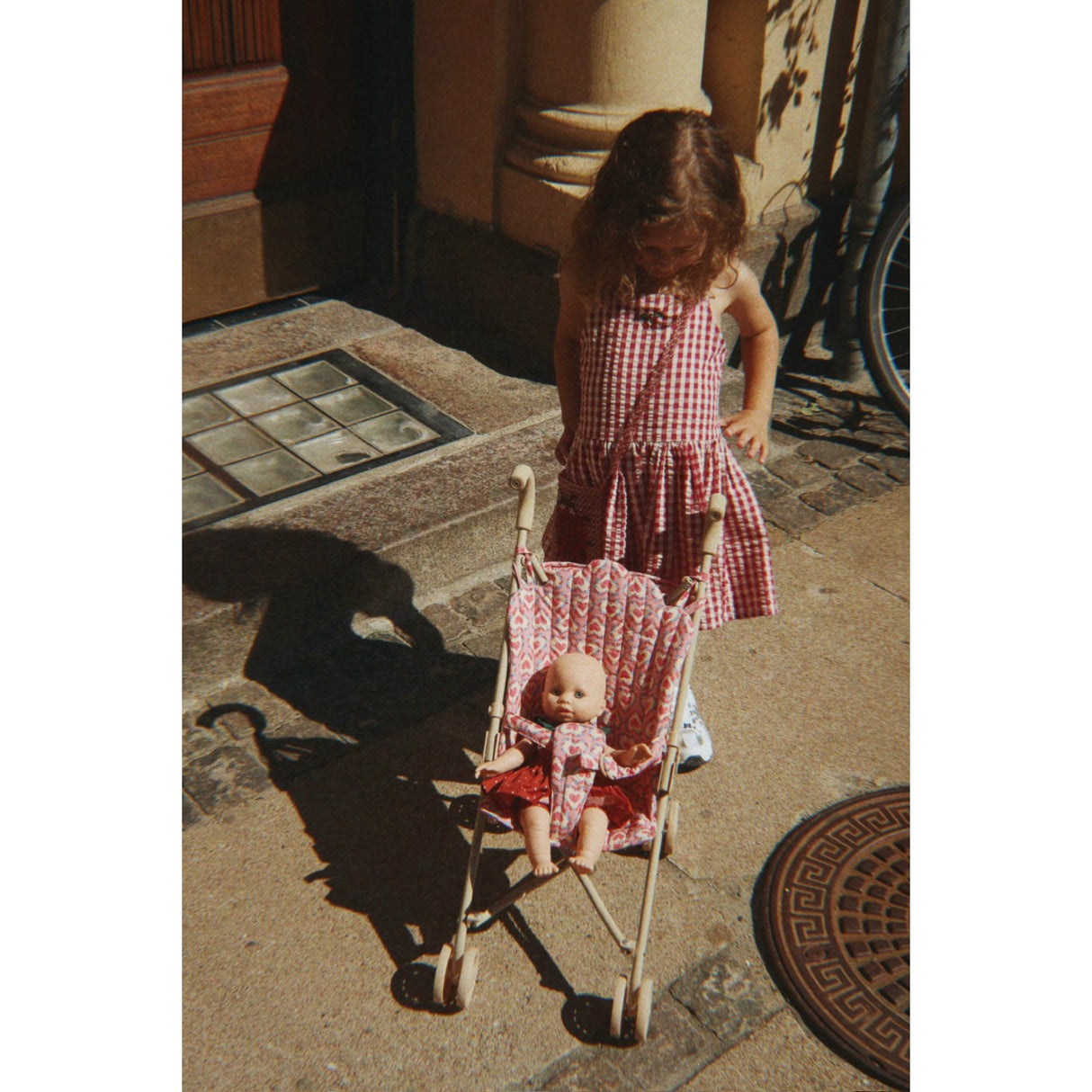 Konges Sløjd Raspberry Check Isotta Dress Gots