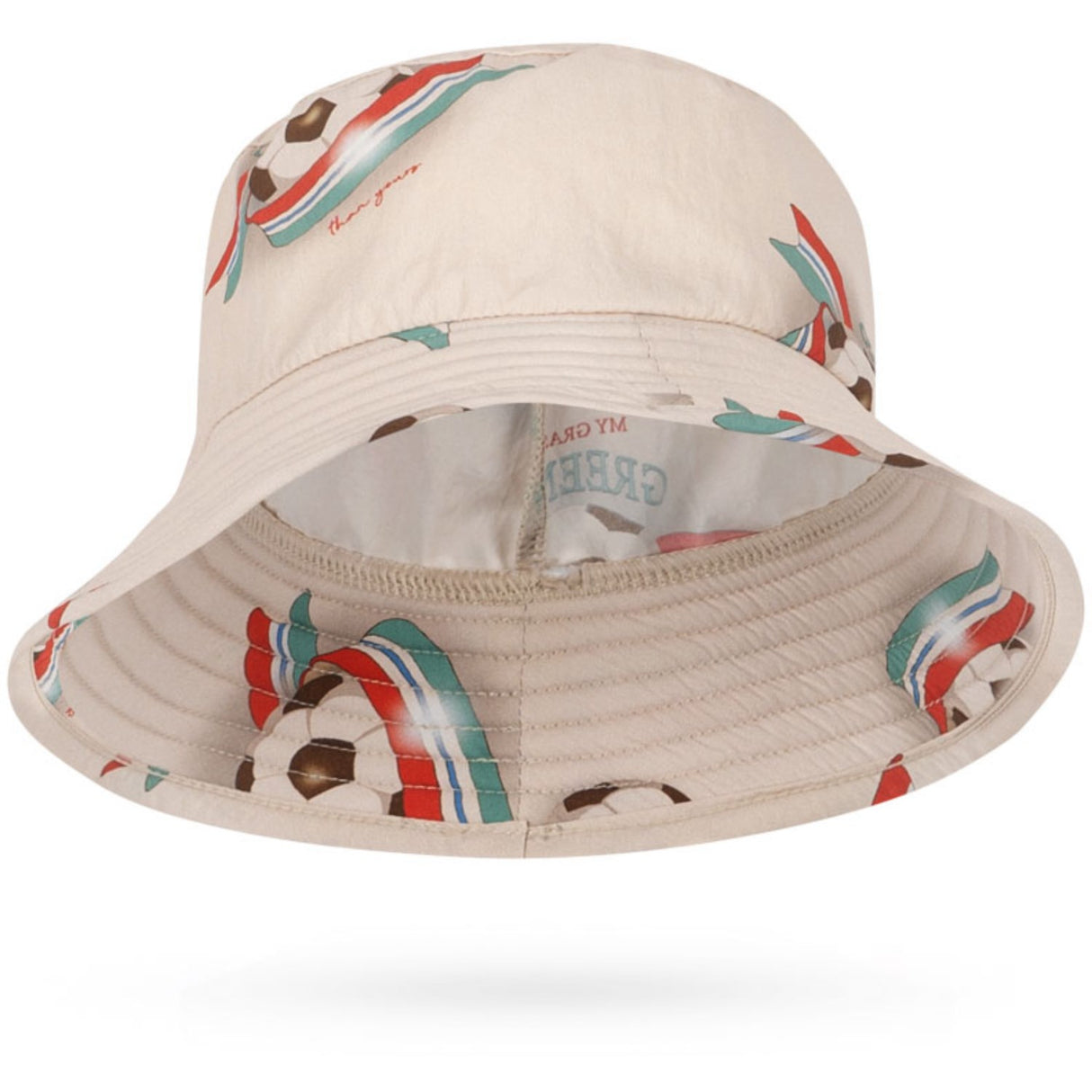 Konges Sløjd Kick It Pomio Bucket Hat Grs