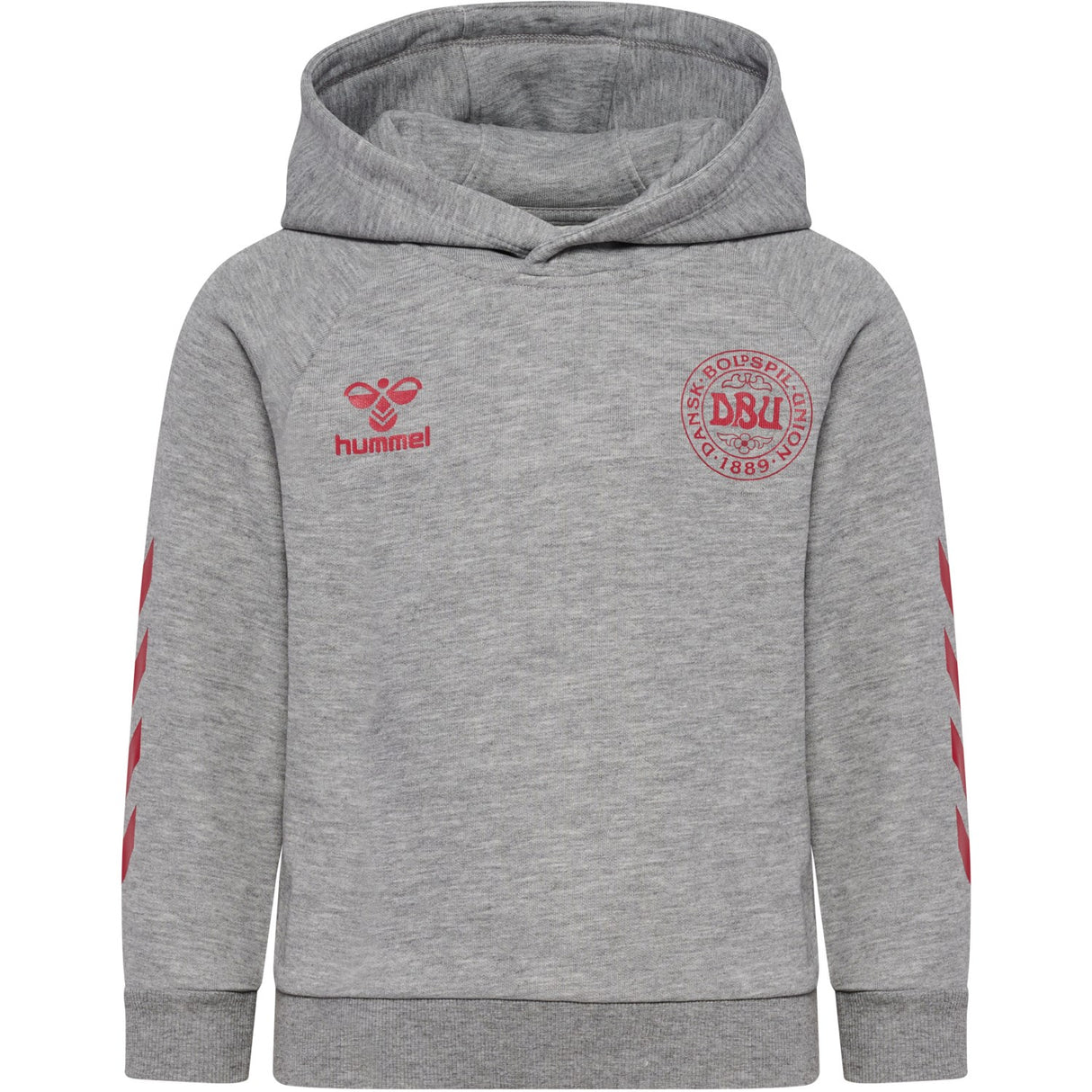 Hummel Grey Melange Jr Reg Dbu Hoodie