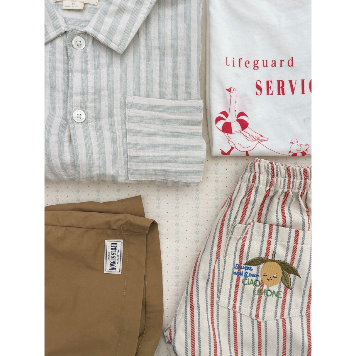 Konges Sløjd Stripe Winds Frankie Shorts Gots