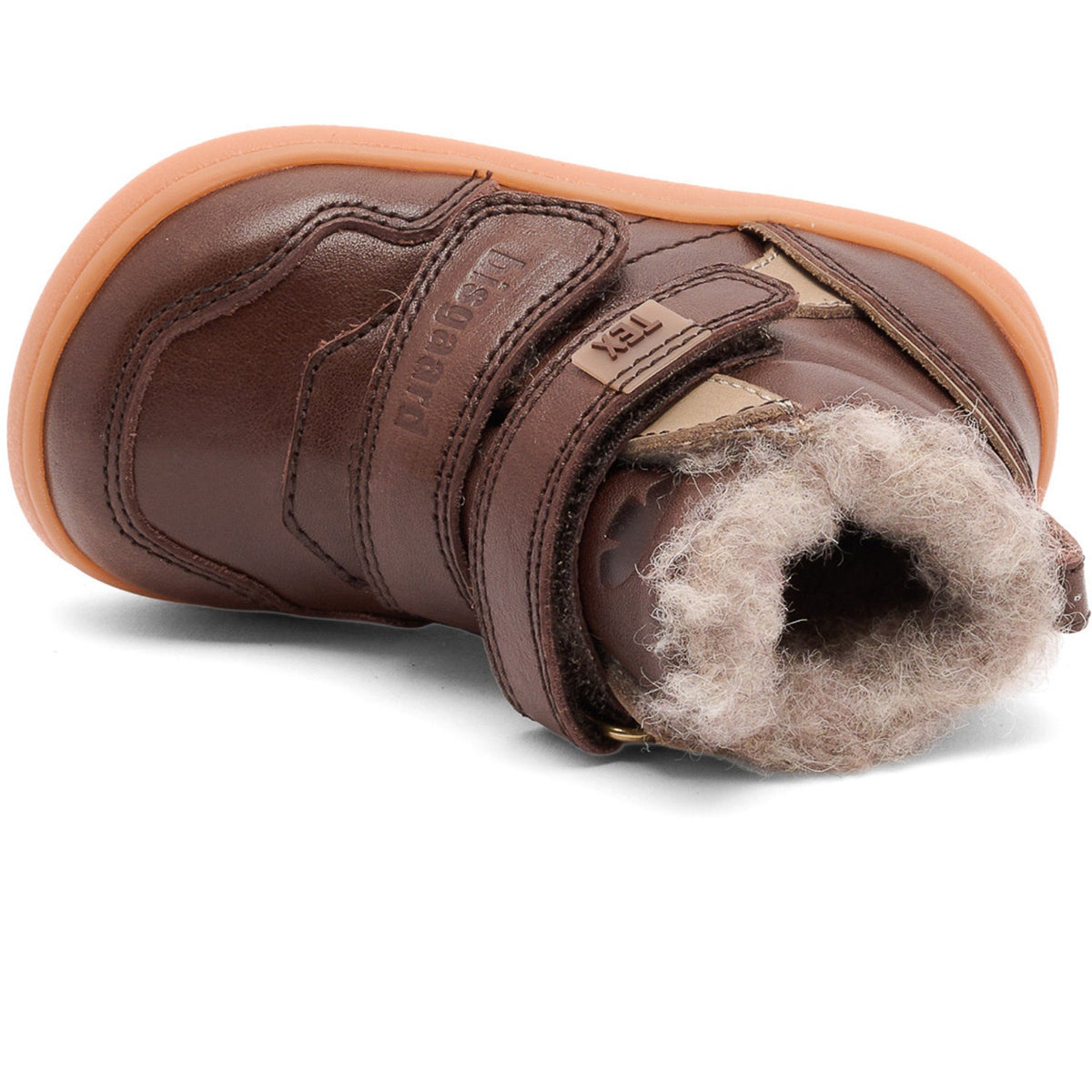 Bisgaard Dark Brown Barefoot Becky Tex