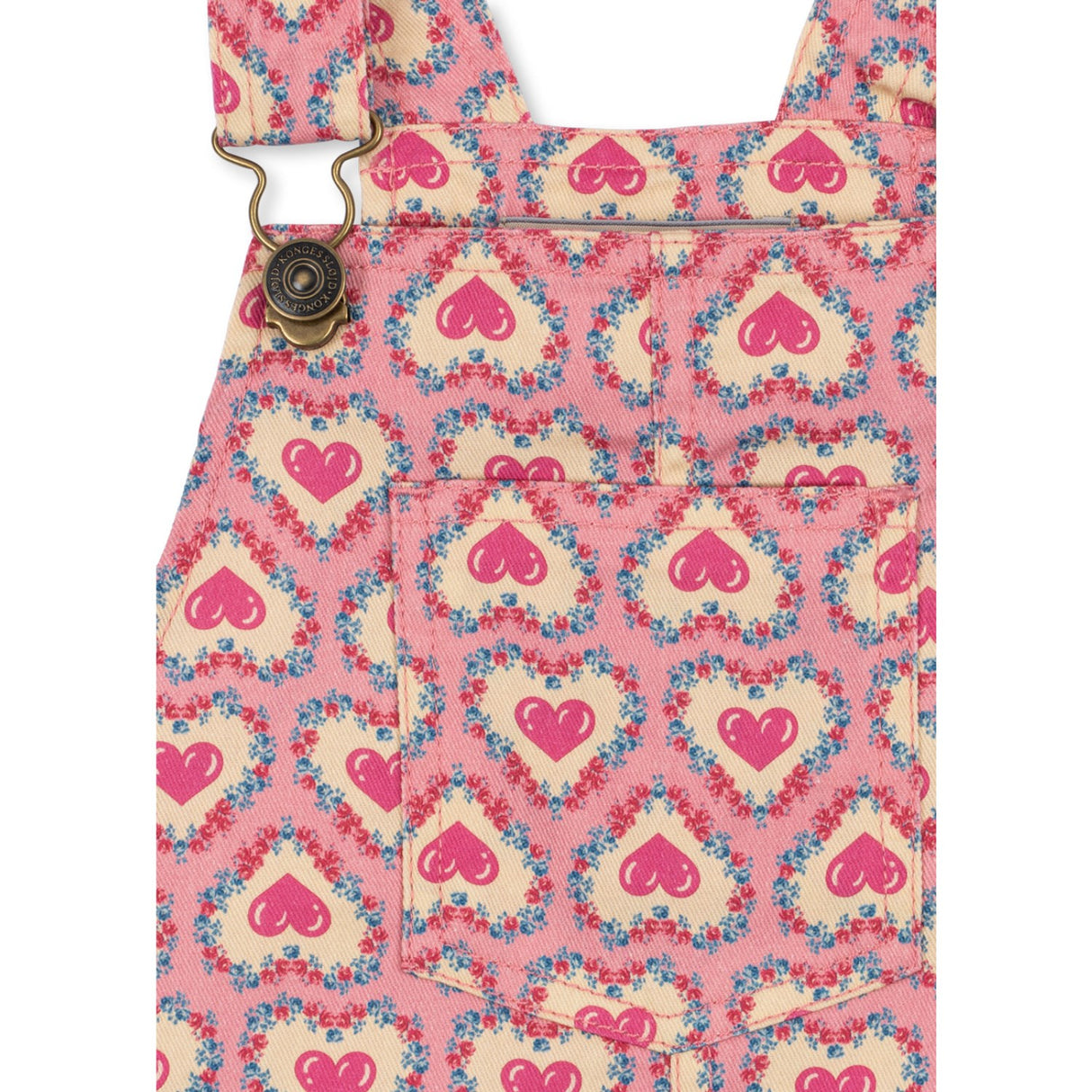Konges Sløjd Felice Rose Frankie Overall Dress Gots