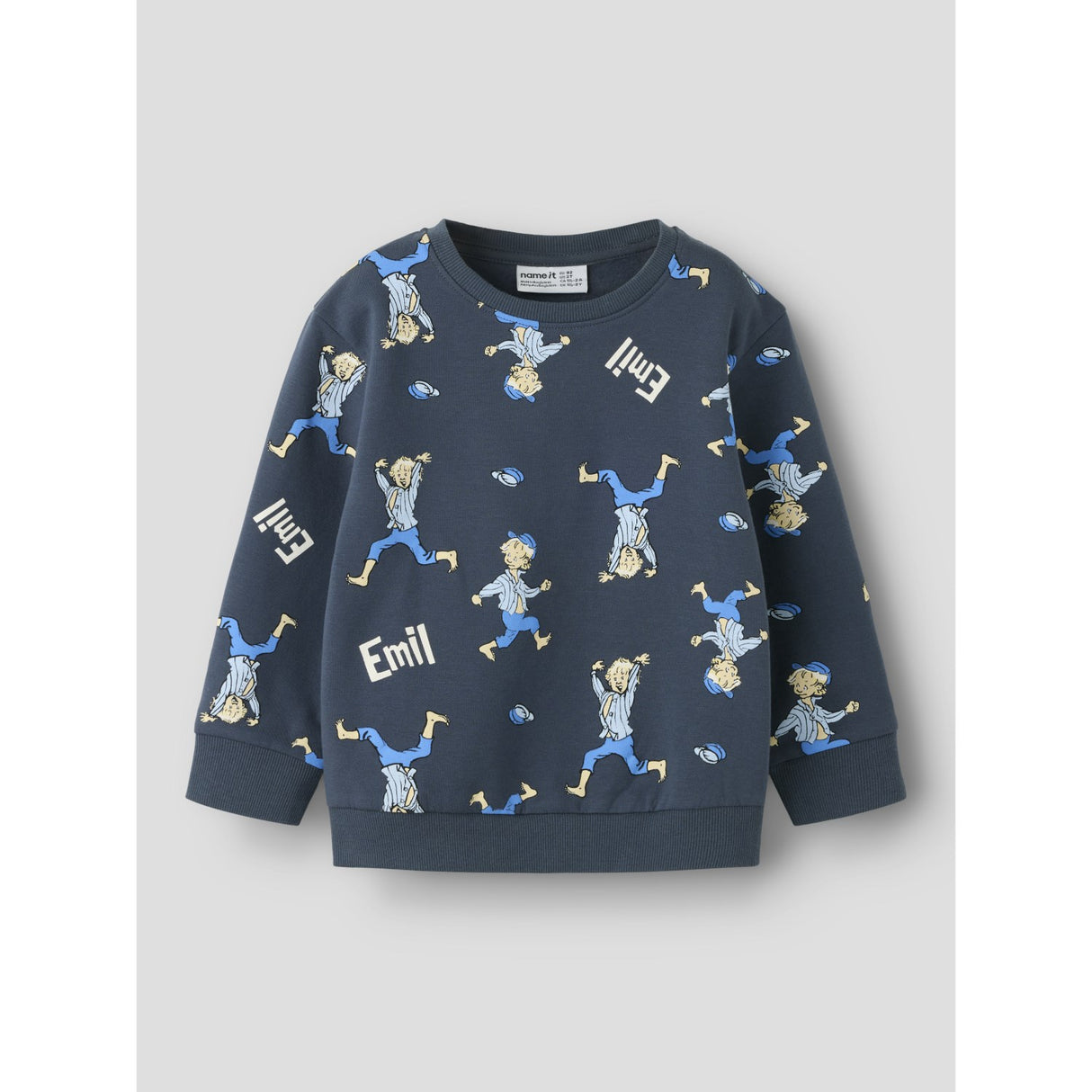 Name It Ombre Blue Nmmalfe Emil Nreg Sweat Bru Sky
