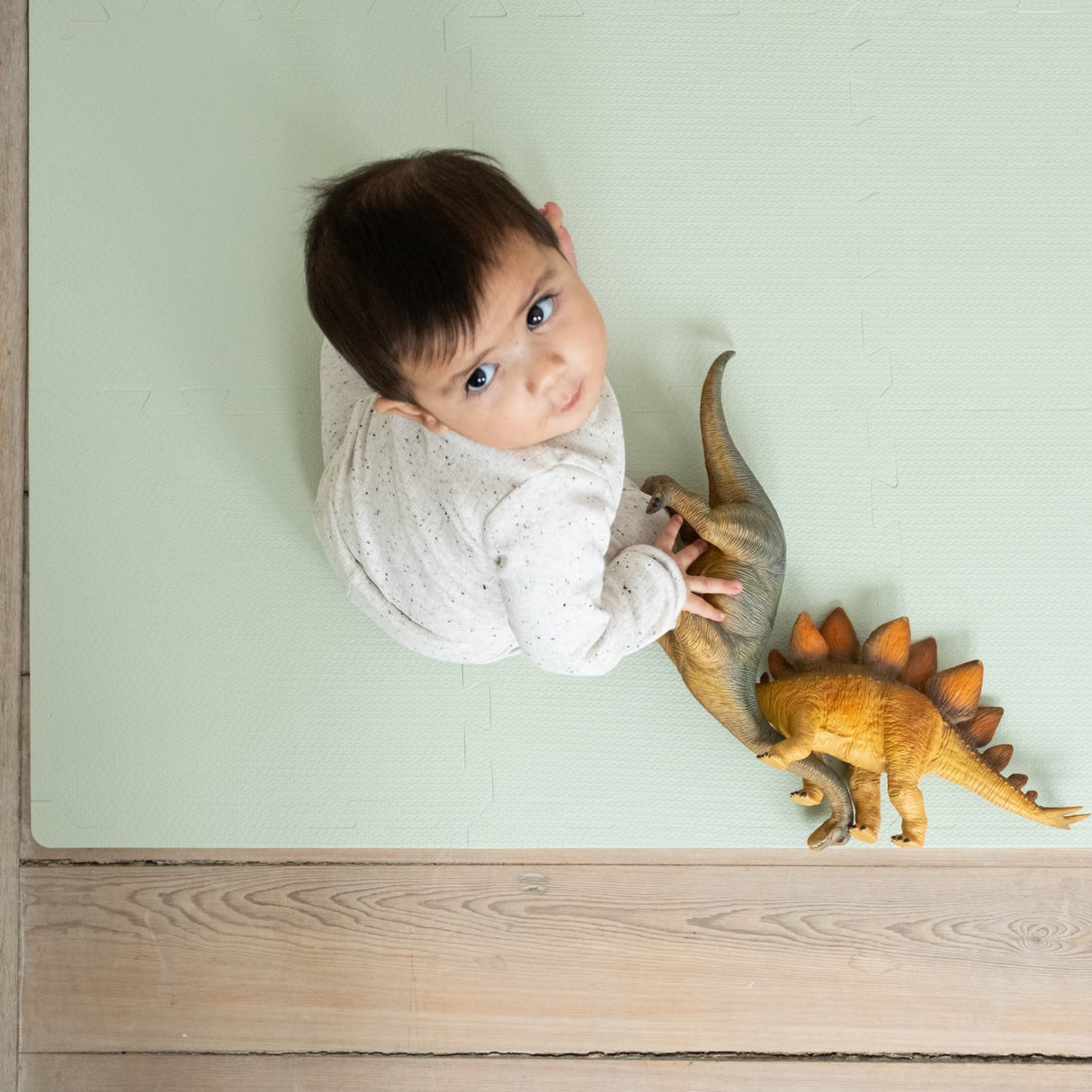 That's Mine Sage Green Alva Foam Play Mat Square
