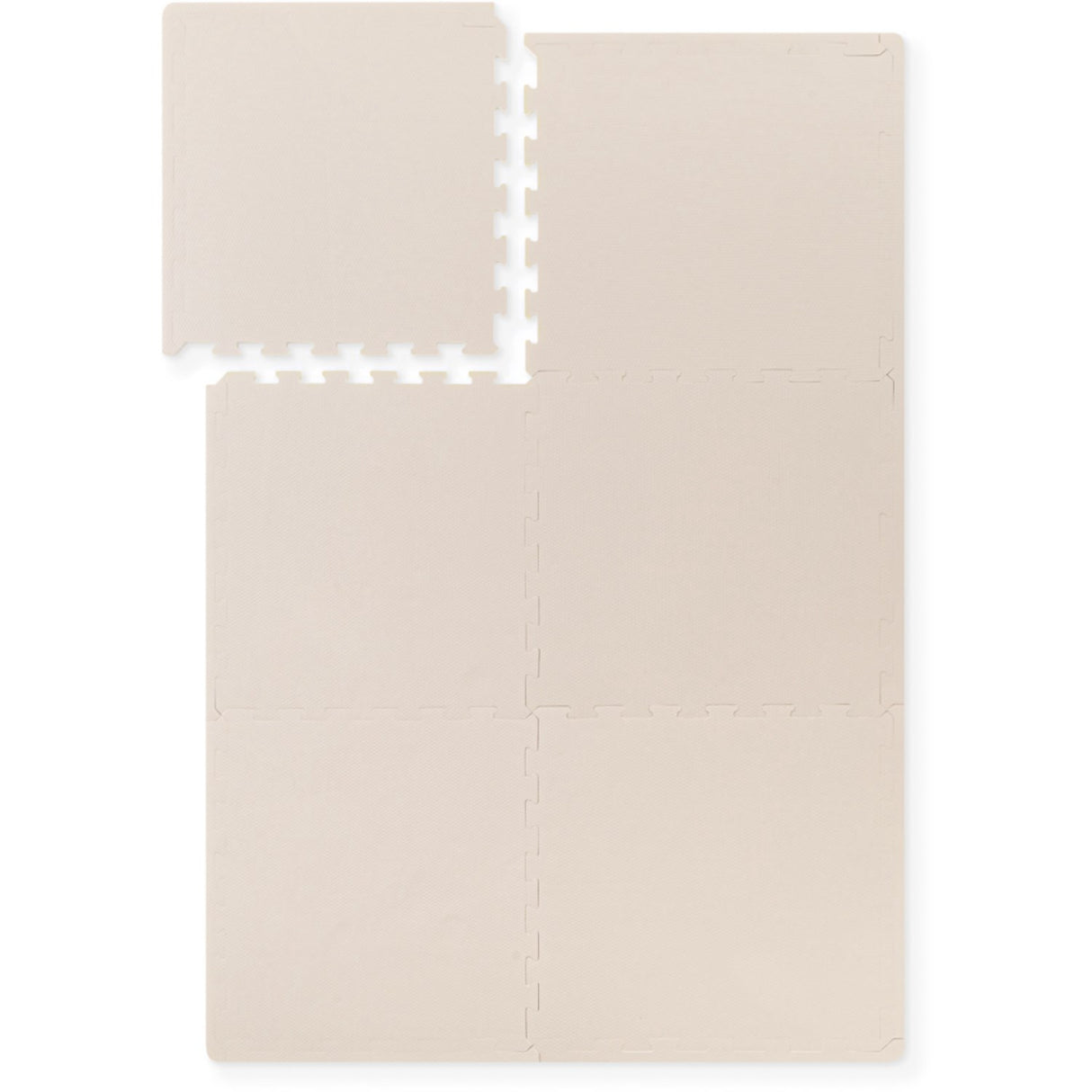 That's Mine Soft Brown Arie Foam Play Mat Square
