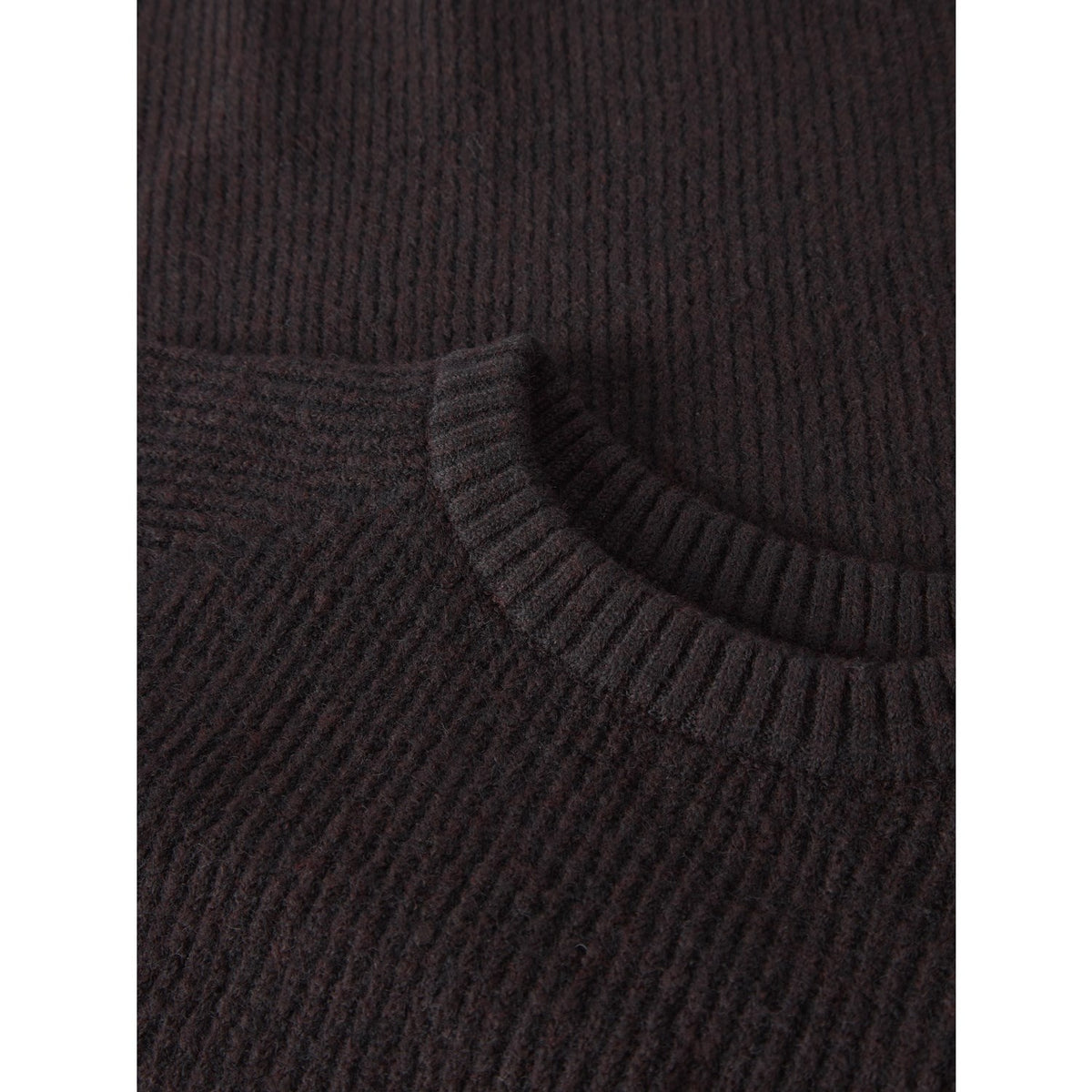 Name It Chocolate Plum Nkmrosla Ls Loose Knit