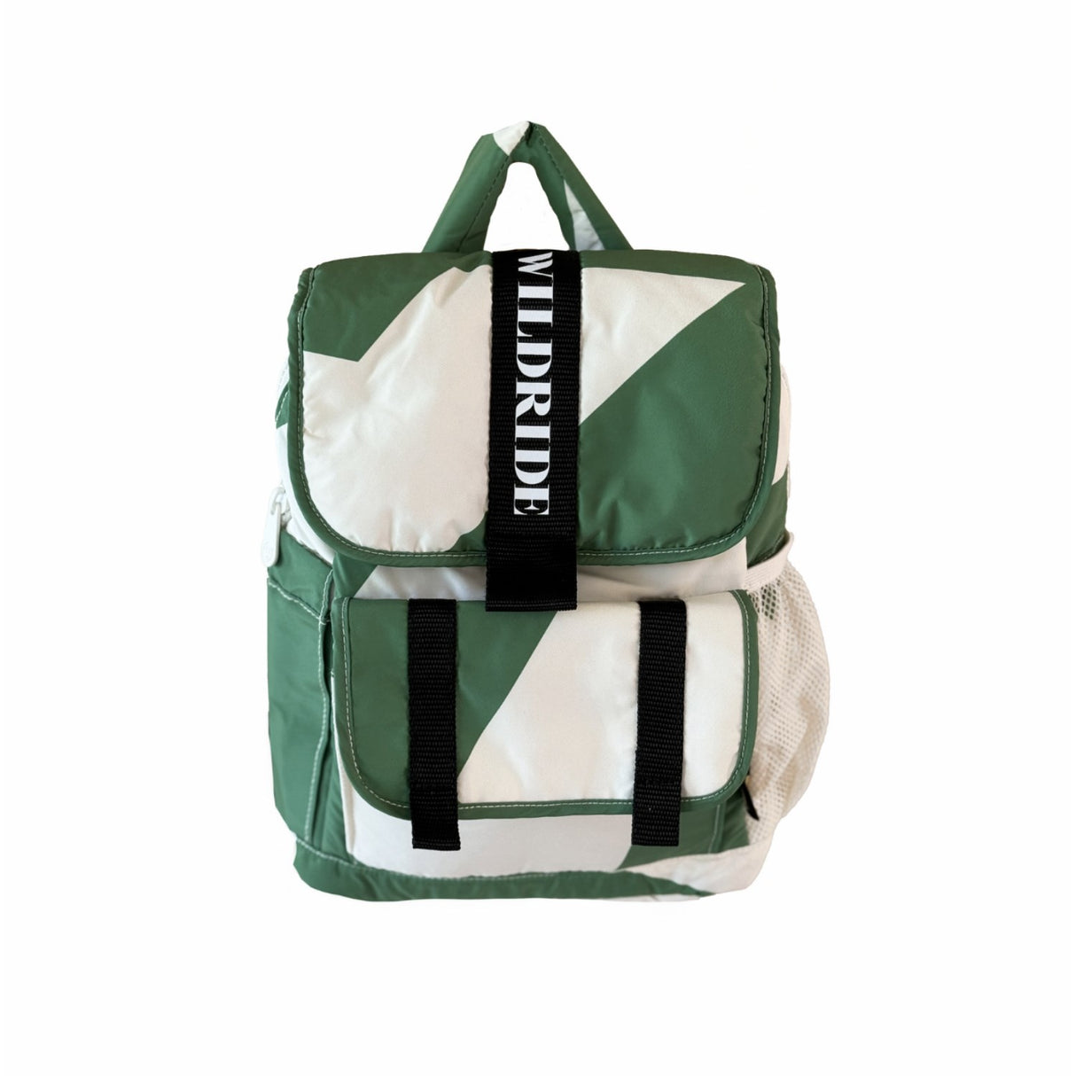 Wildride Backpack Green Graphic Recycled - Kids