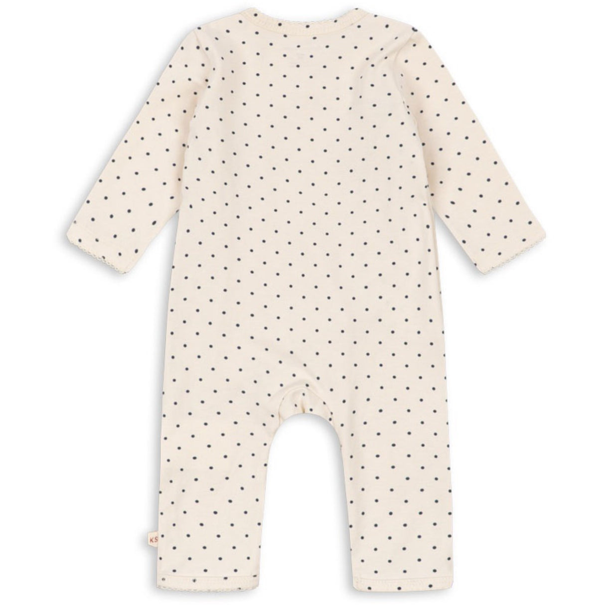 Konges Sløjd Blue Dot Basic Newborn Onesie Gots