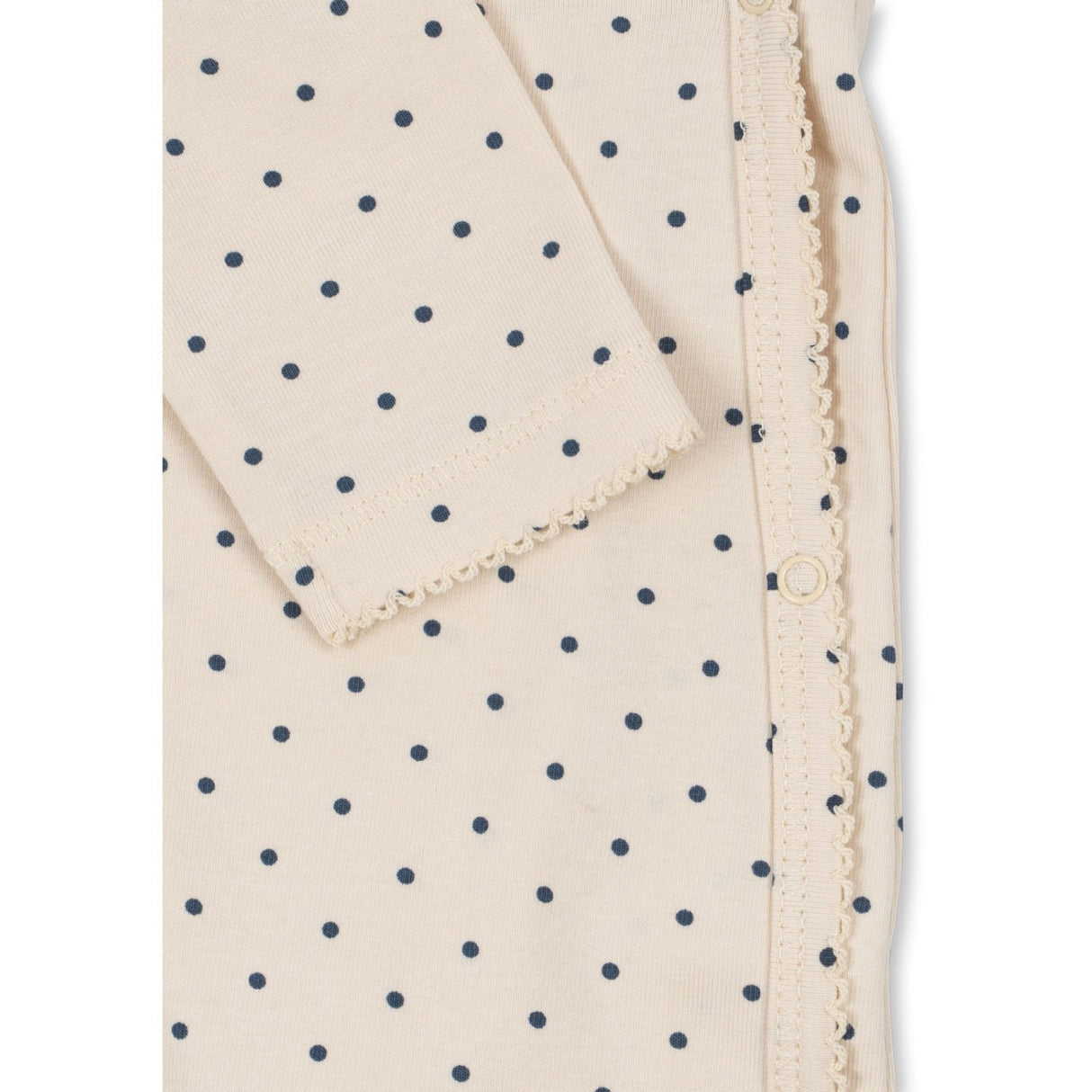 Konges Sløjd Blue Dot Basic Newborn Onesie Gots