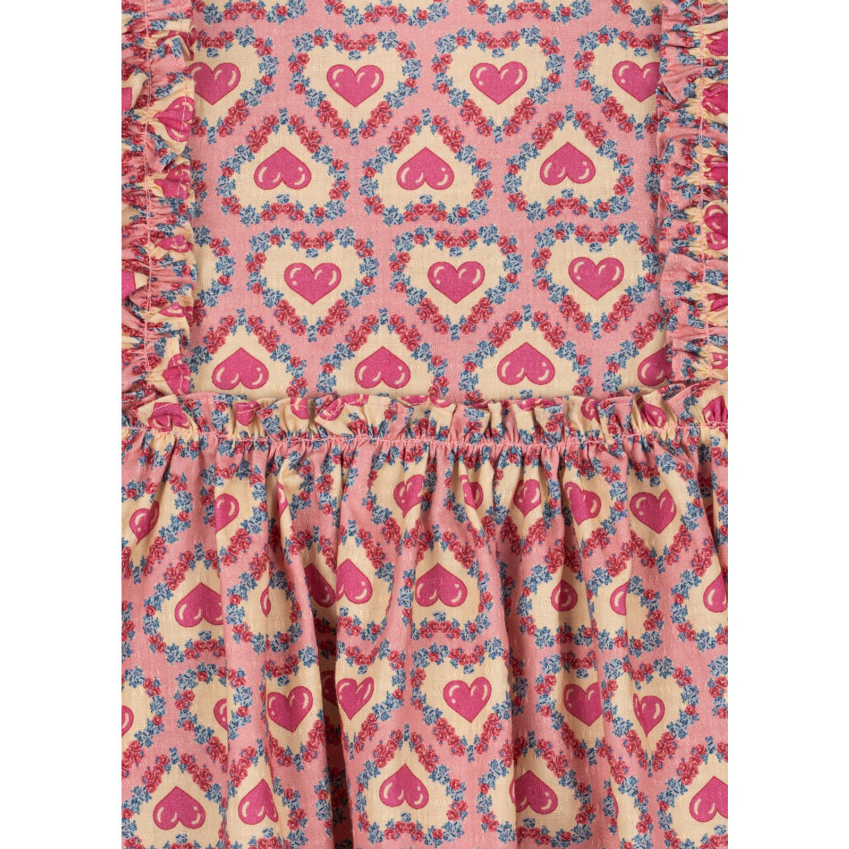 Konges Sløjd Felice Rose Evia Ls Bow Dress Gots