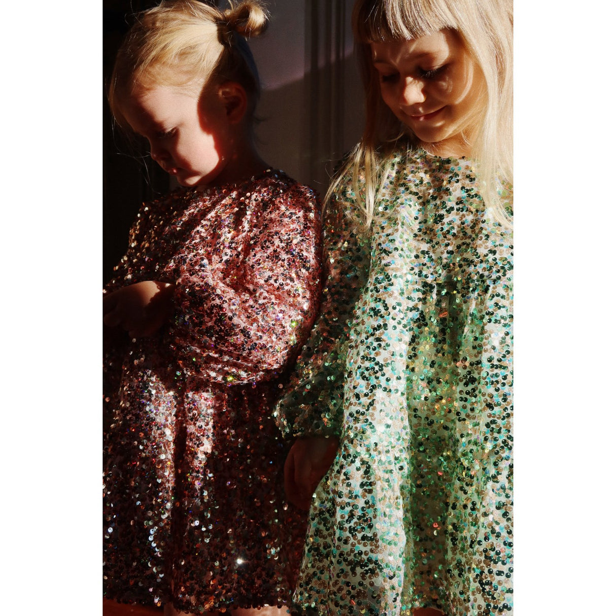 Konges Sløjd Grey/Rosa Lila Sequins Dress