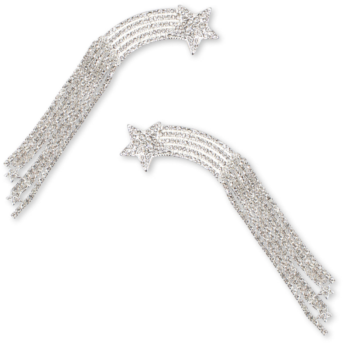 Konges Sløjd Silver Mix 2 Pack Sparkly Star Hairclip