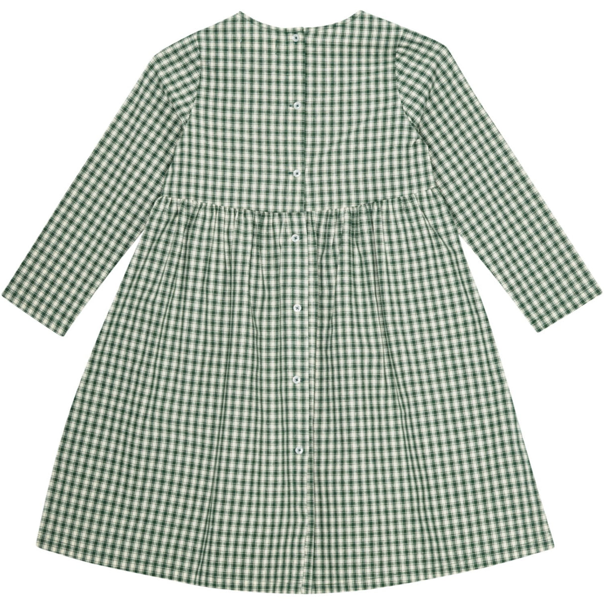 brunobruno nation Myrtle Green Check Vita Check Dress