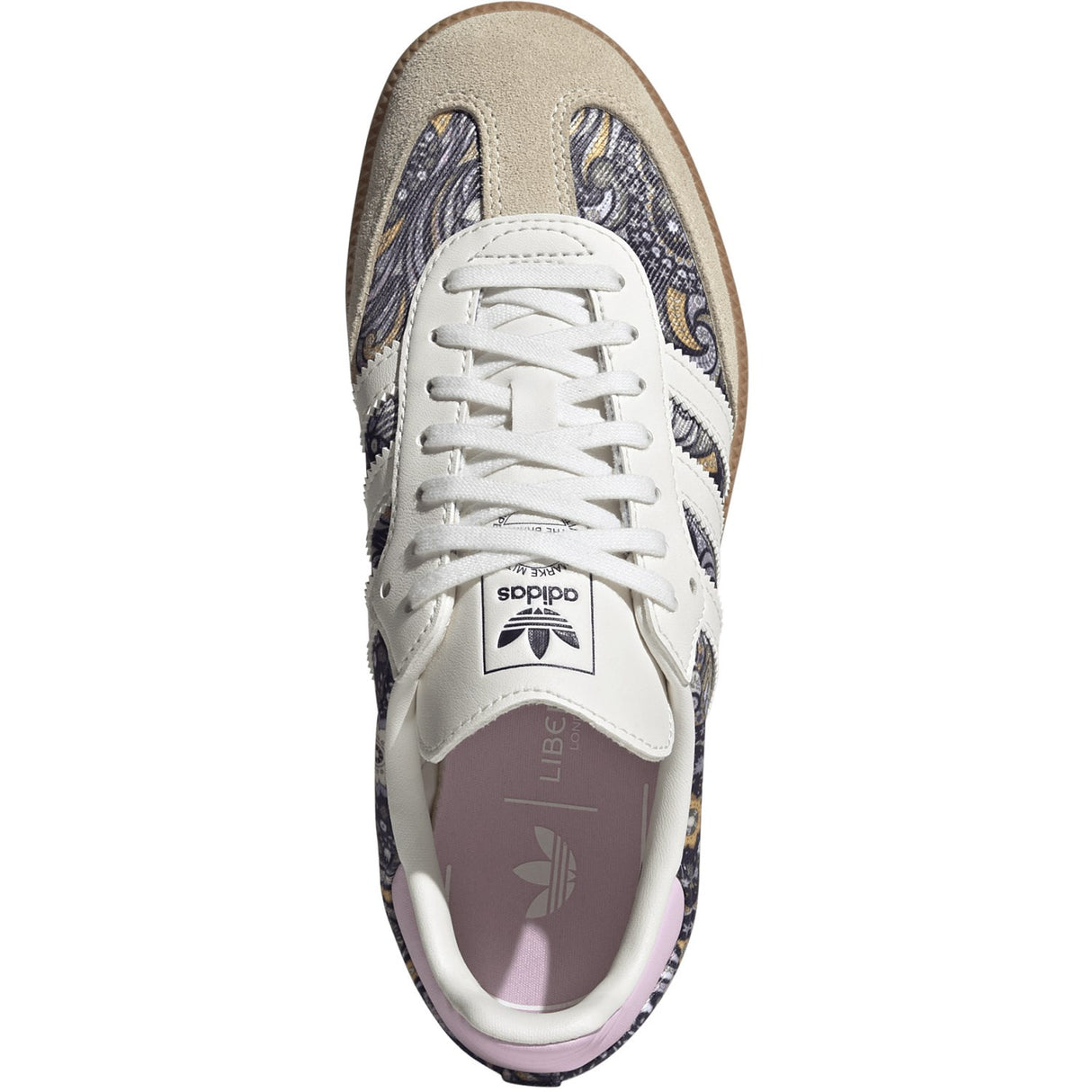 adidas Originals Core White Orchid Fusion Gum 2 Samba Og J Sneakers