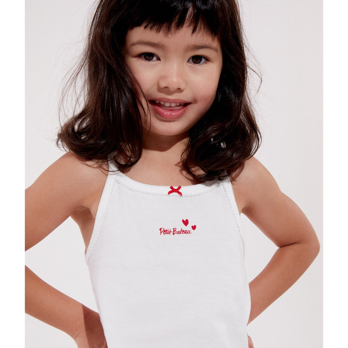Petit Bateau Hearts Chemise Top 2-Pack