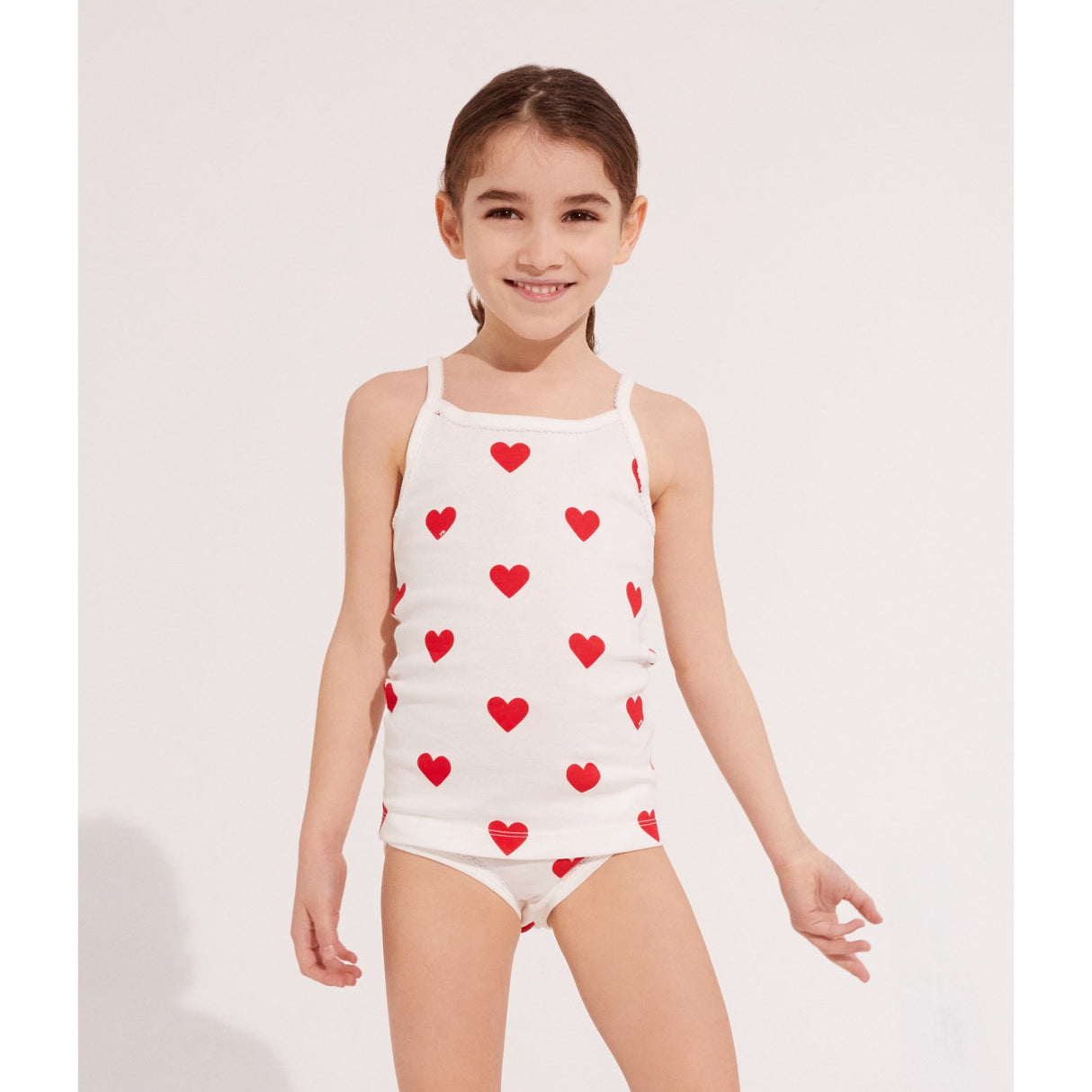 Petit Bateau Hearts Chemise Top 2-Pack