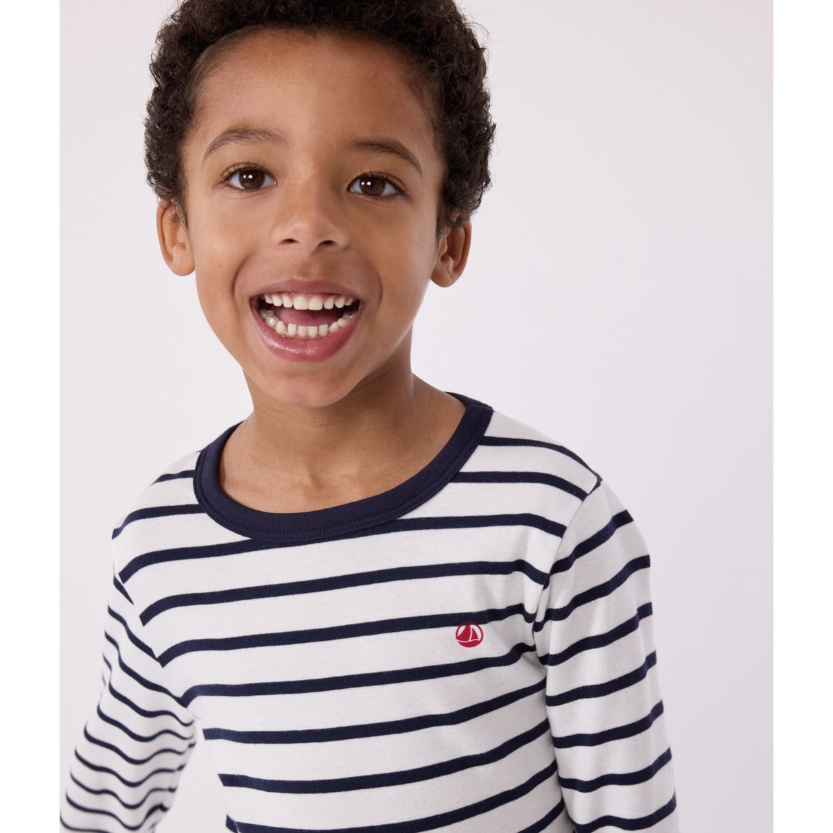 Petit Bateau MARSHMALLOW/SMOKING Pyjama