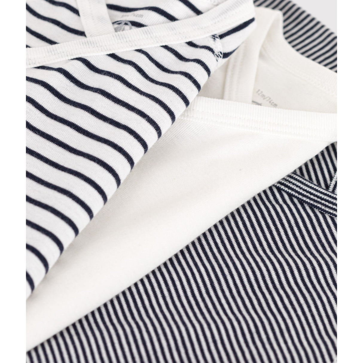 Petit Bateau Variante 1 Short Sleeve Bodysuit