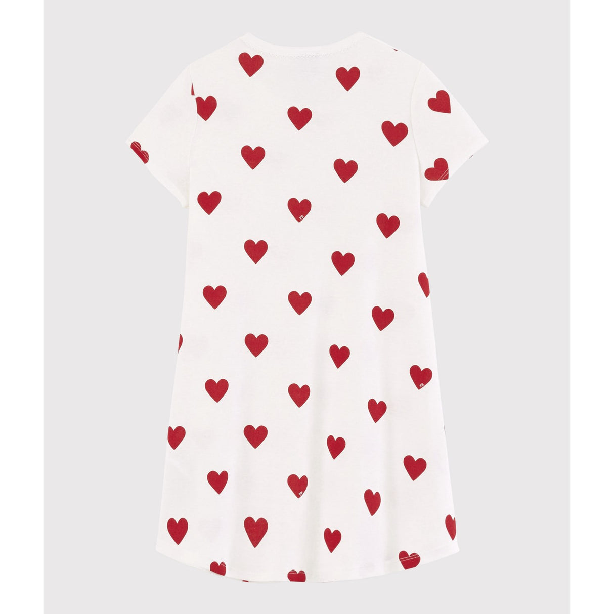 Petit Bateau MARSHMALLOW/TERKUIT Short Sleeves Dress