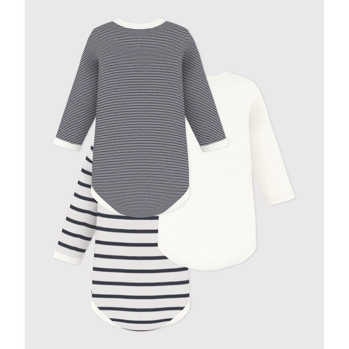 Petit Bateau Variante 1 Long Sleeve Bodysuit